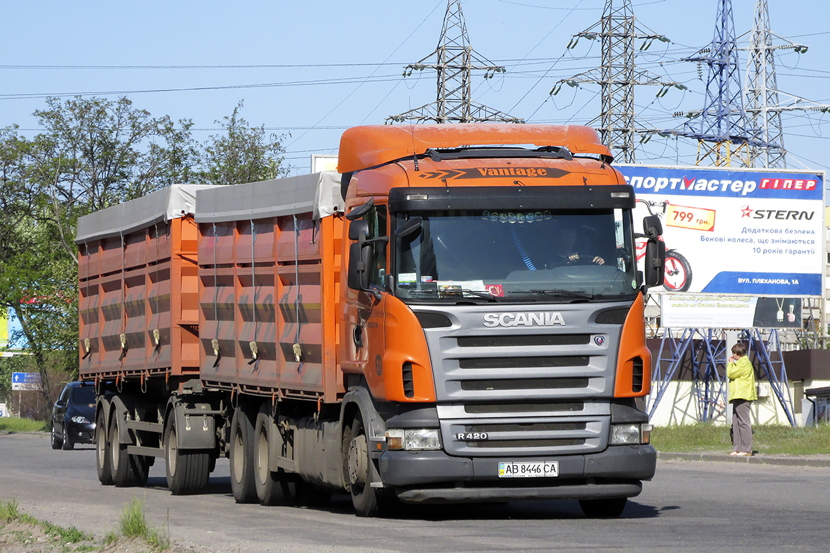 Винницкая область, № АВ 8446 СА — Scania ('2004) R420