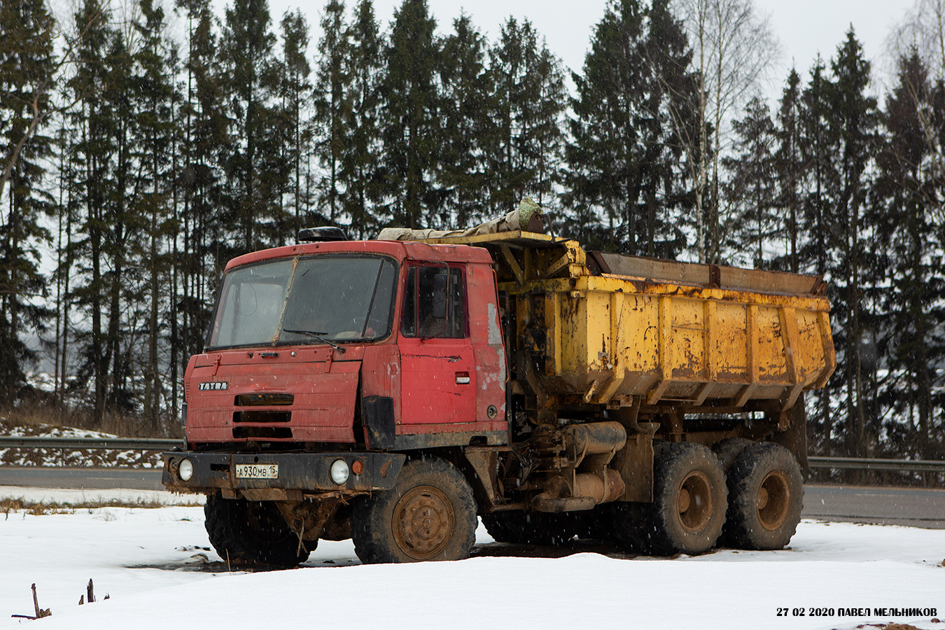 Северная Осетия, № А 930 МВ 15 — Tatra 815 (общая модель)