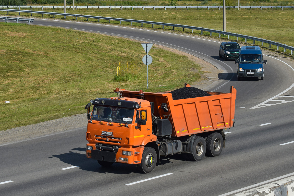 Алтайский край, № Р 676 УО 22 — КамАЗ-6520-63