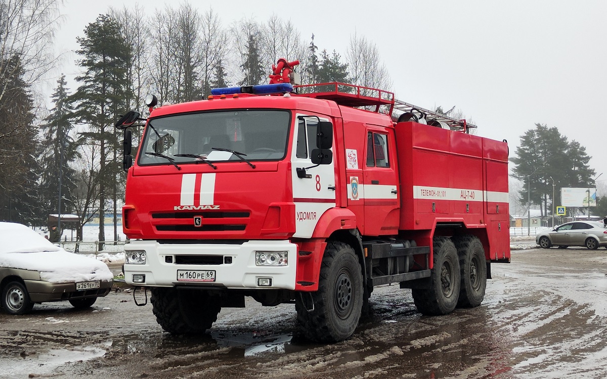 Тверская область, № М 160 РЕ 69 — КамАЗ-43118-46