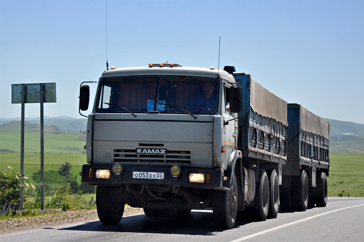 Алтайский край, № О 053 ЕХ 22 — КамАЗ-5320