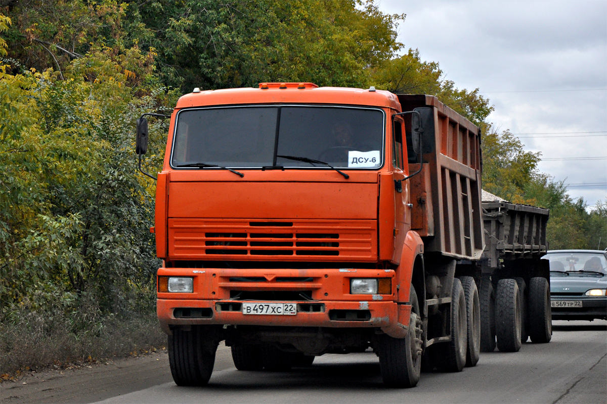 Алтайский край, № В 497 ХС 22 — КамАЗ-65111 [651110]