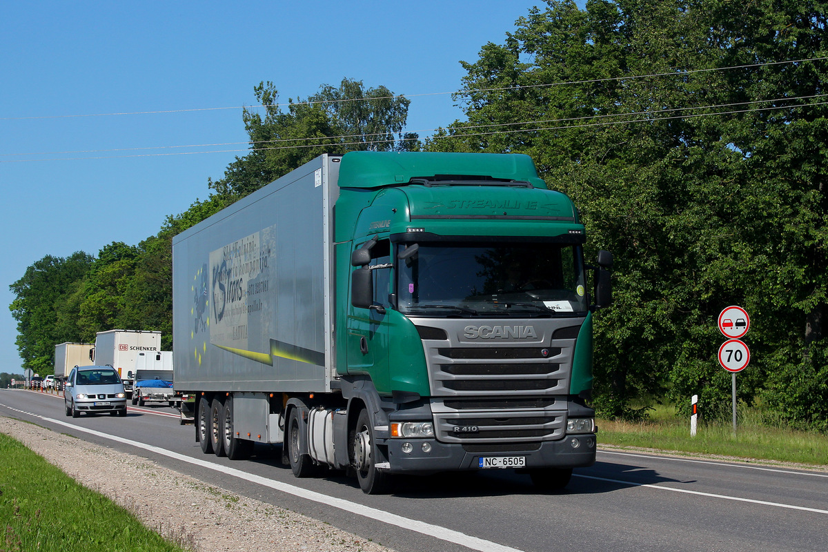 Латвия, № NC-6505 — Scania ('2013) R410