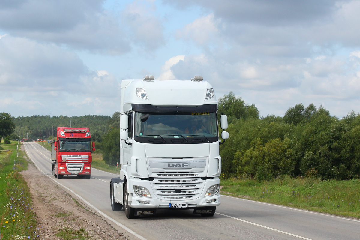 Литва, № EZO 900 — DAF XF Euro6 FT