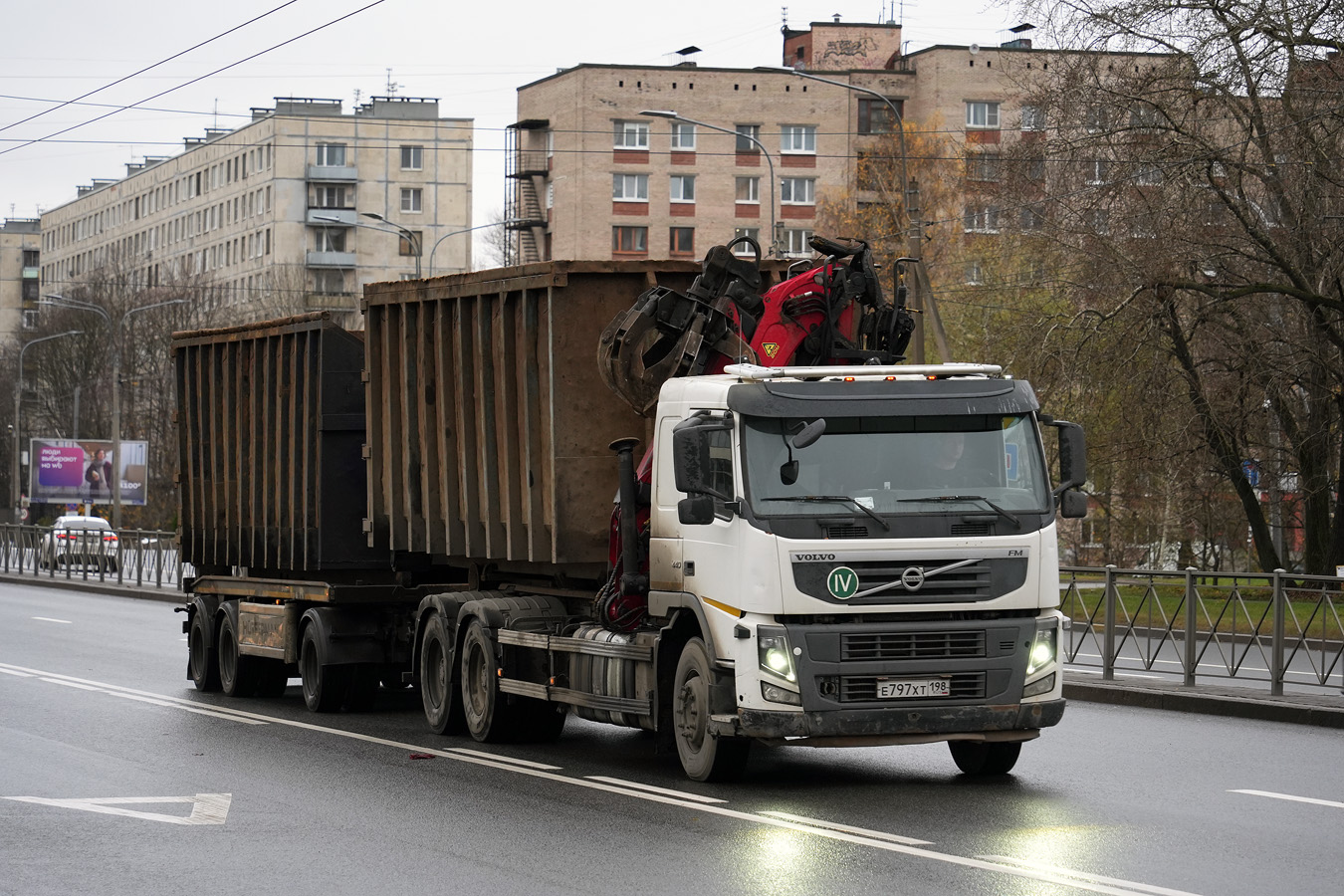 Санкт-Петербург, № Е 797 ХТ 198 — Volvo ('2010) FM.440 [X9P]