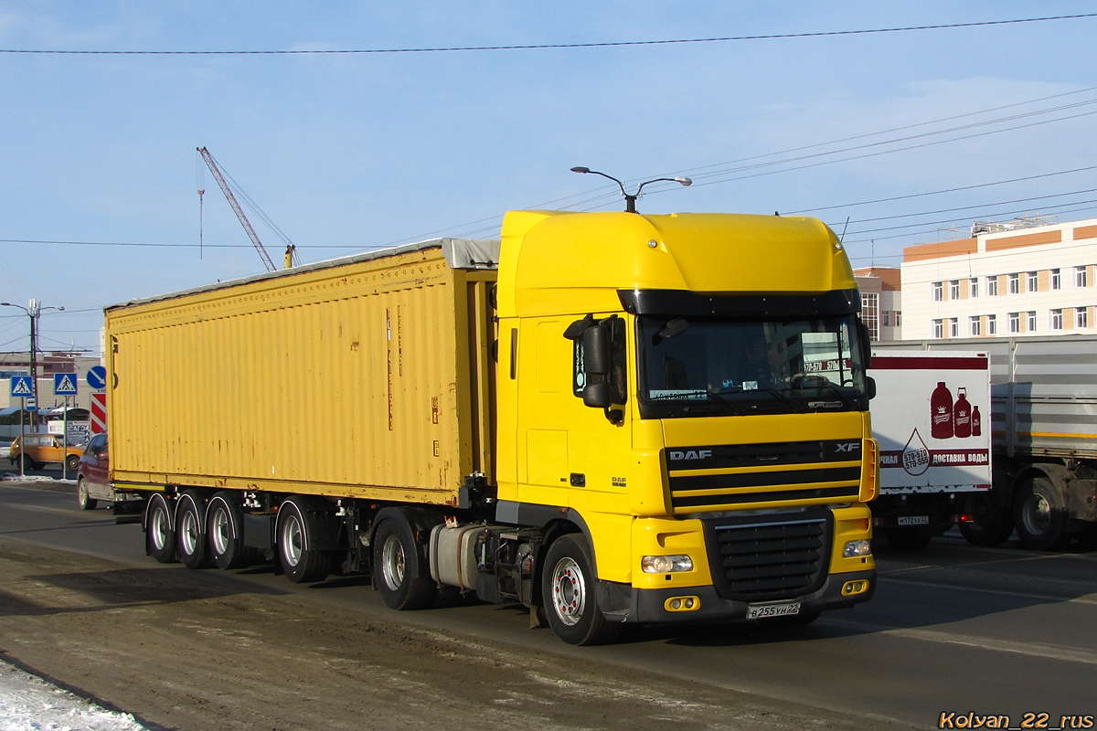 Алтайский край, № В 255 УН 22 — DAF XF105 FT