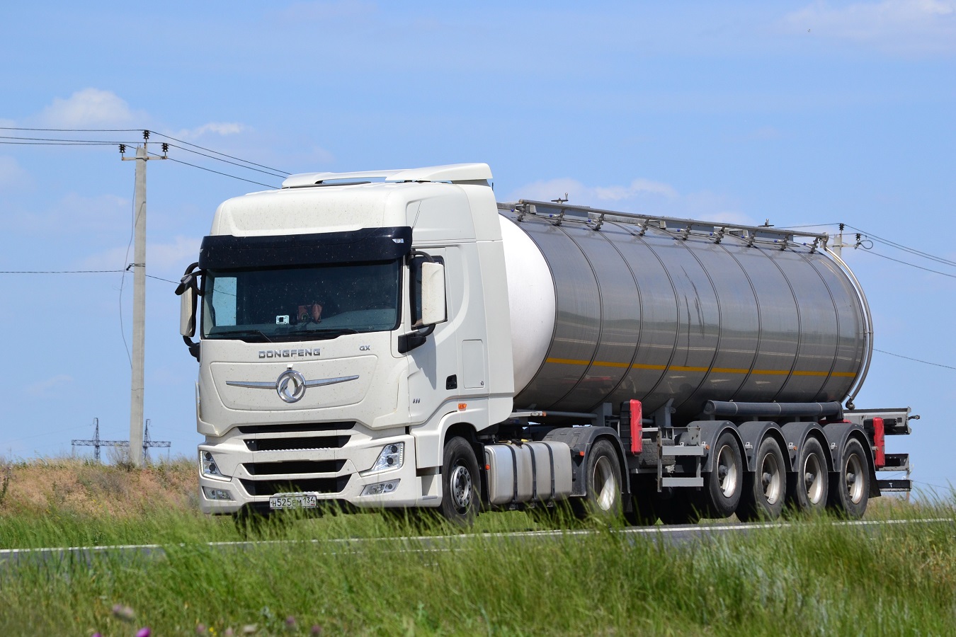 Волгоградская область, № Н 525 ЕМ 134 — Dongfeng GX DFH4180