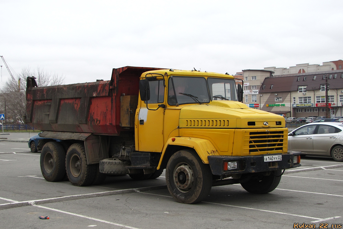 Алтайский край, № А 140 УУ 22 — КрАЗ-65055