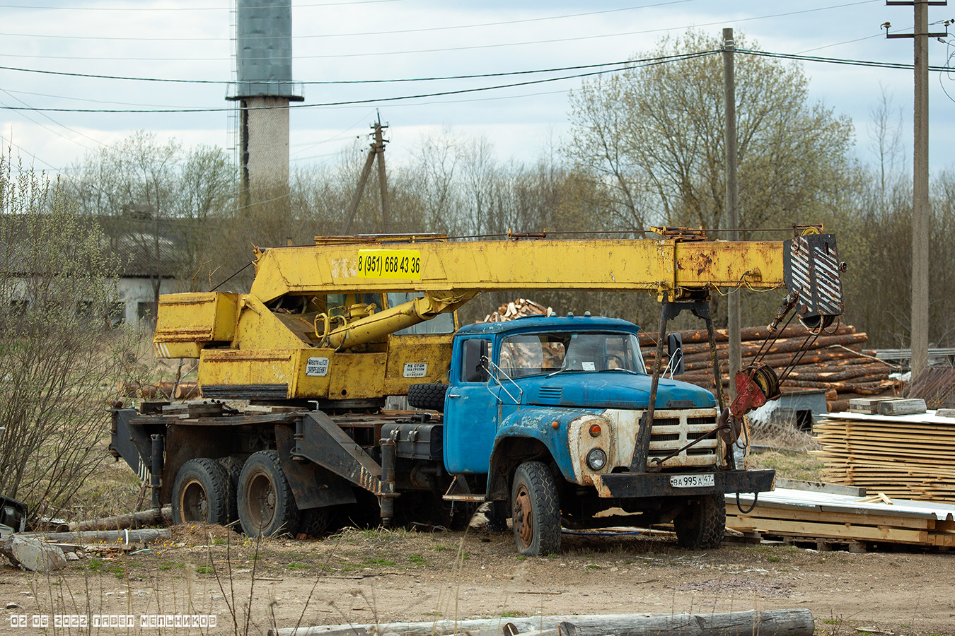 Ленинградская область, № ВА 995 А 47 — ЗИЛ-133ГЯ