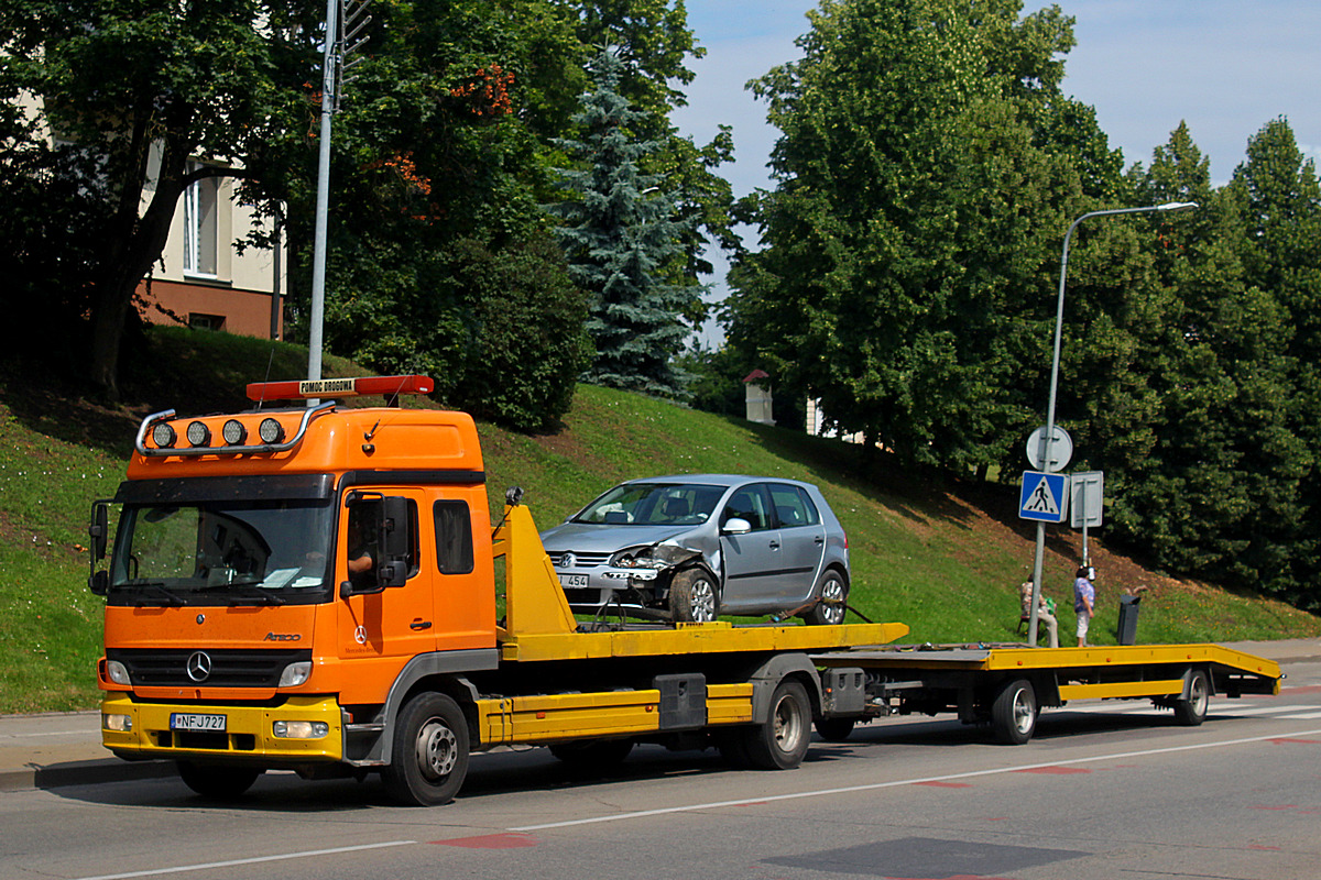 Литва, № NFJ 727 — Mercedes-Benz Atego 1223