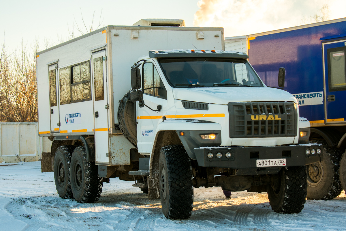 Башкортостан, № А 801 ТА 702 — Урал NEXT (общая модель)