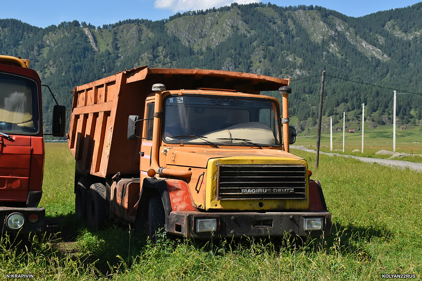 Алтай, № (04) Б/Н 0016 — Magirus-Deutz (общая модель); Алтай — Автомобили без номеров