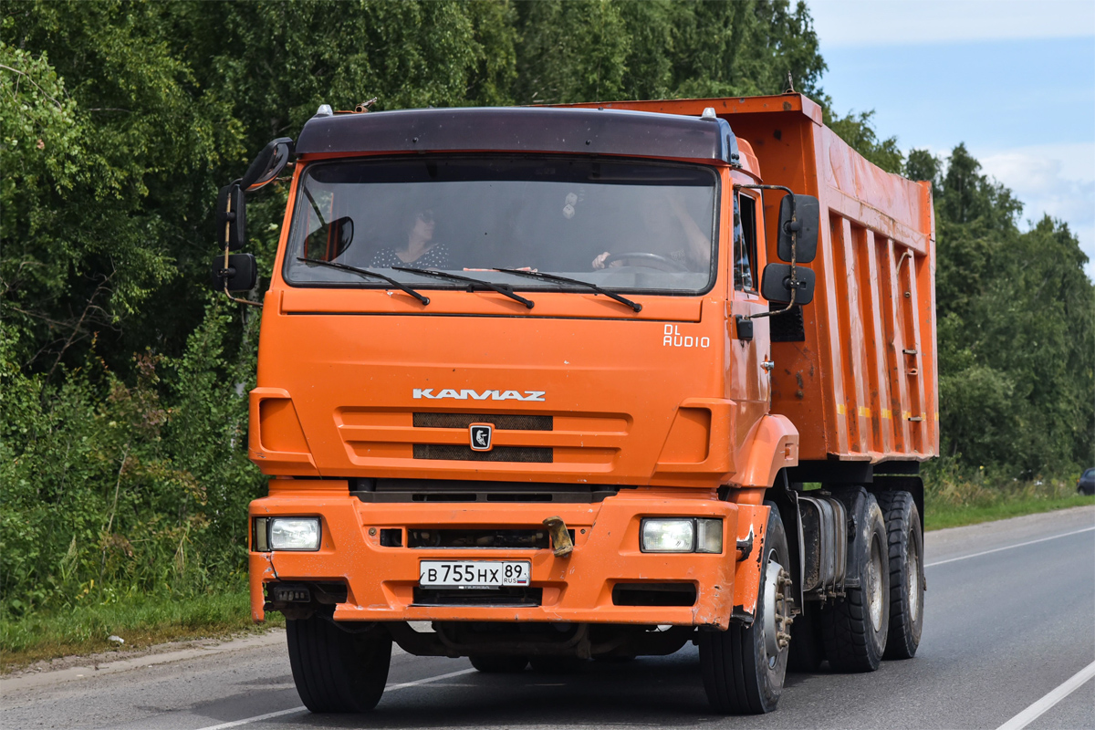 Ямало-Ненецкий автоном.округ, № В 755 НХ 89 — КамАЗ-6520-43