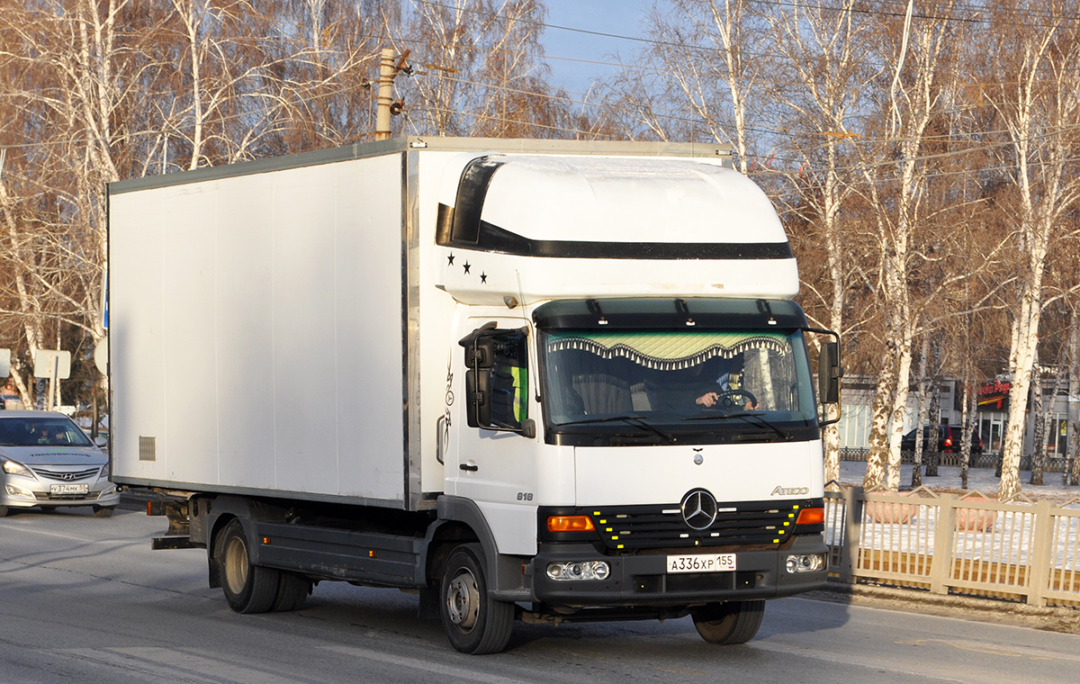 Омская область, № А 336 ХР 155 — Mercedes-Benz Atego 818