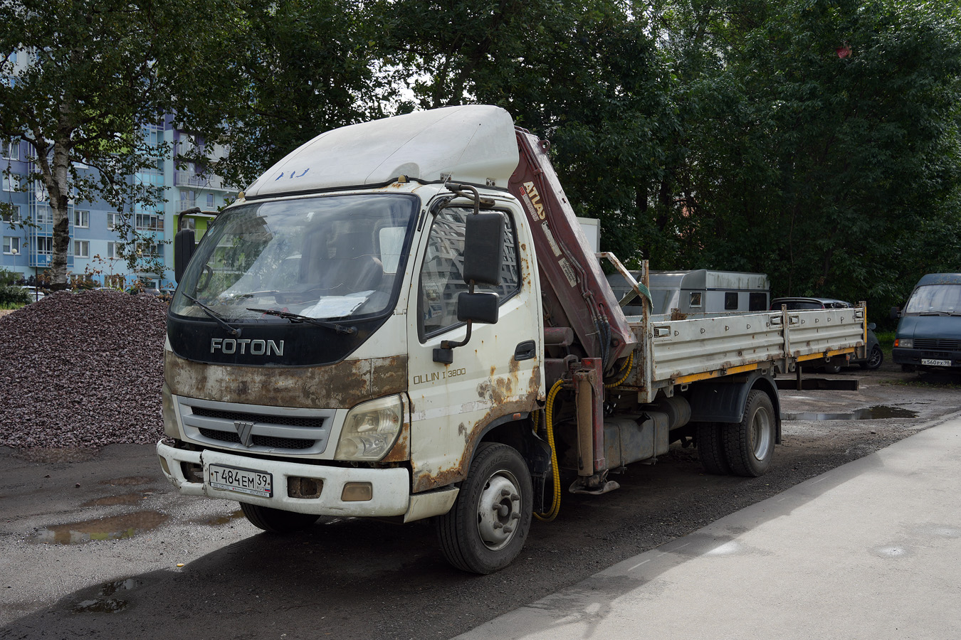 Калининградская область, № Т 484 ЕМ 39 — Foton Aumark TX / Ollin (общая модель)