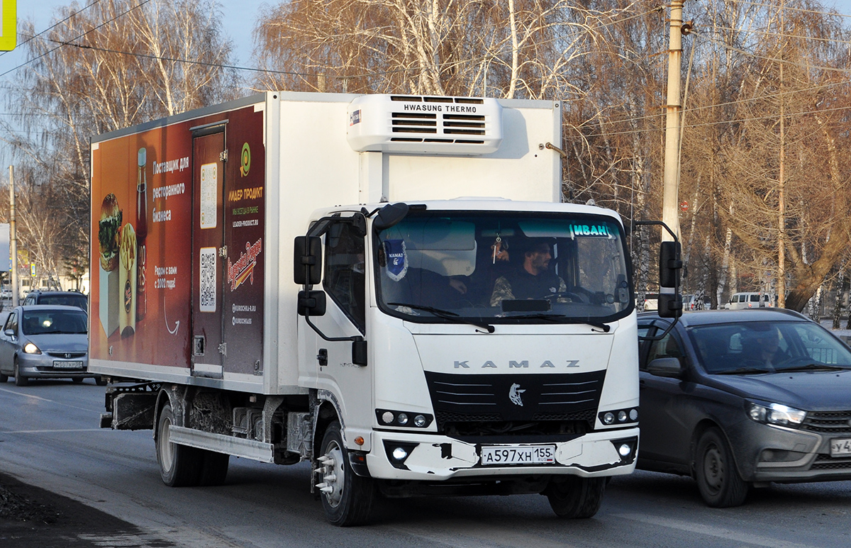 Омская область, № А 597 ХН 155 — КамАЗ-43089-F5 "Компас 9"