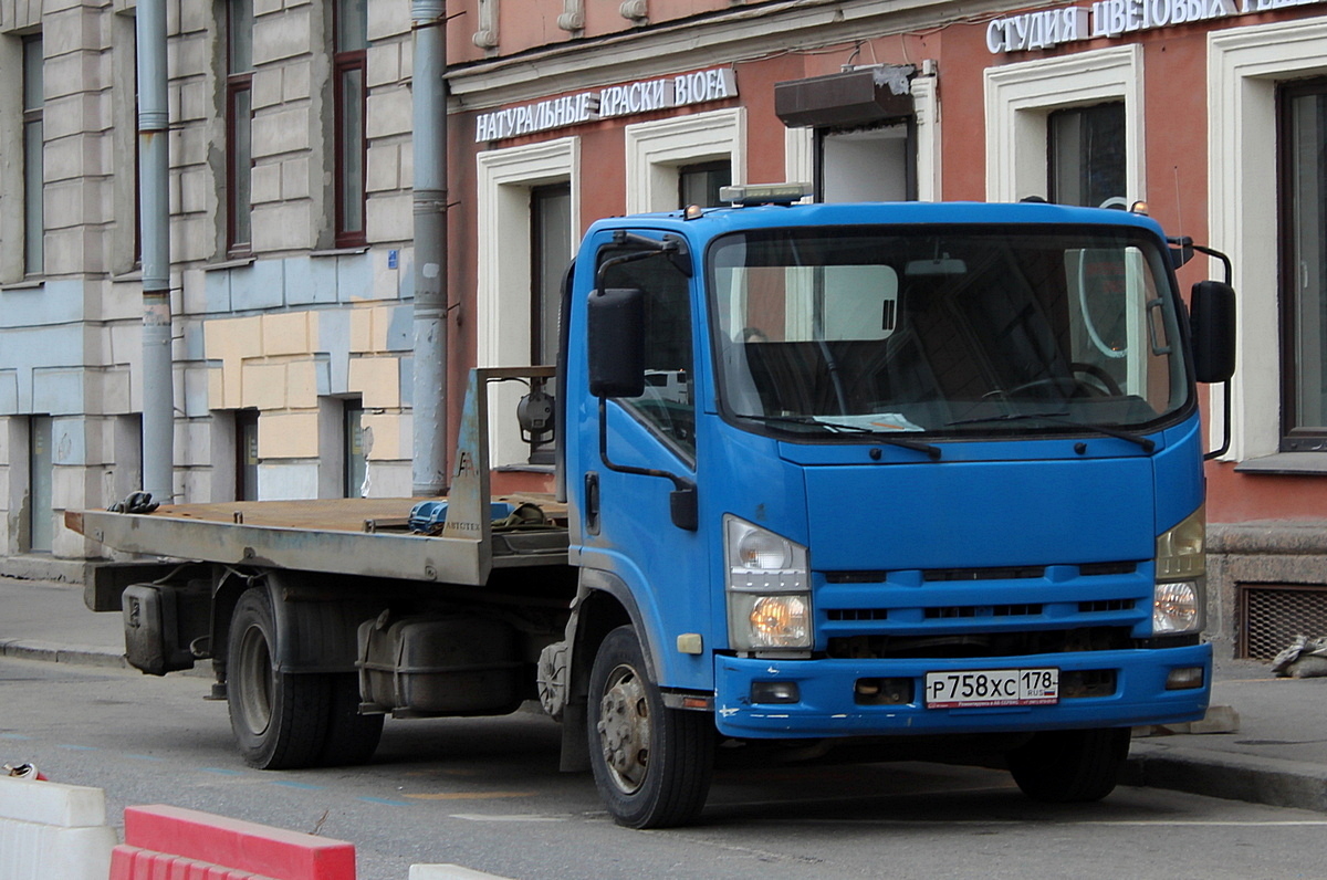 Санкт-Петербург, № Р 758 ХС 178 — Isuzu NPR75 [Z7X]