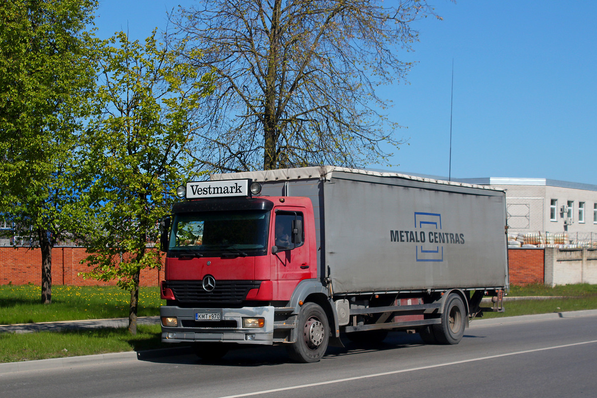 Литва, № KMT 970 — Mercedes-Benz Axor (общ.м)