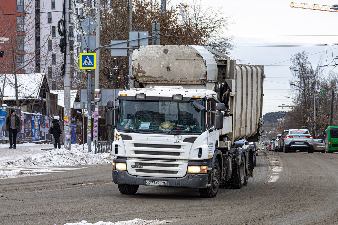 Свердловская область, № О 277 АК 196 — Scania ('2011) P310