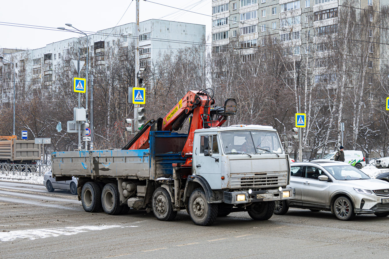 Свердловская область, № О 248 АВ 196 — КамАЗ-6540 (общая модель)