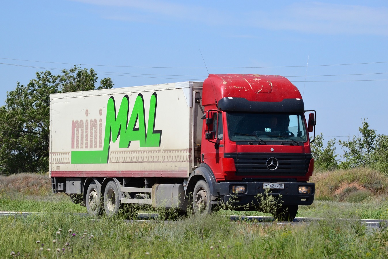 Пензенская область, № М 142 РК 58 — Mercedes-Benz SK 2524