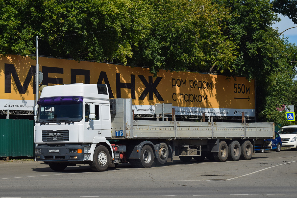 Алтайский край, № К 646 ХМ 22 — MAN F2000 26.464