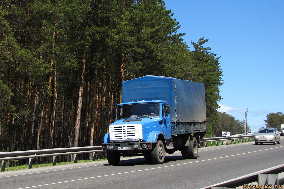 Алтайский край, № Р 591 ОН 22 — ЗИЛ-433100