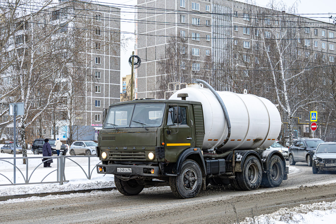 Свердловская область, № Х 248 ОА 96 — КамАЗ-5410