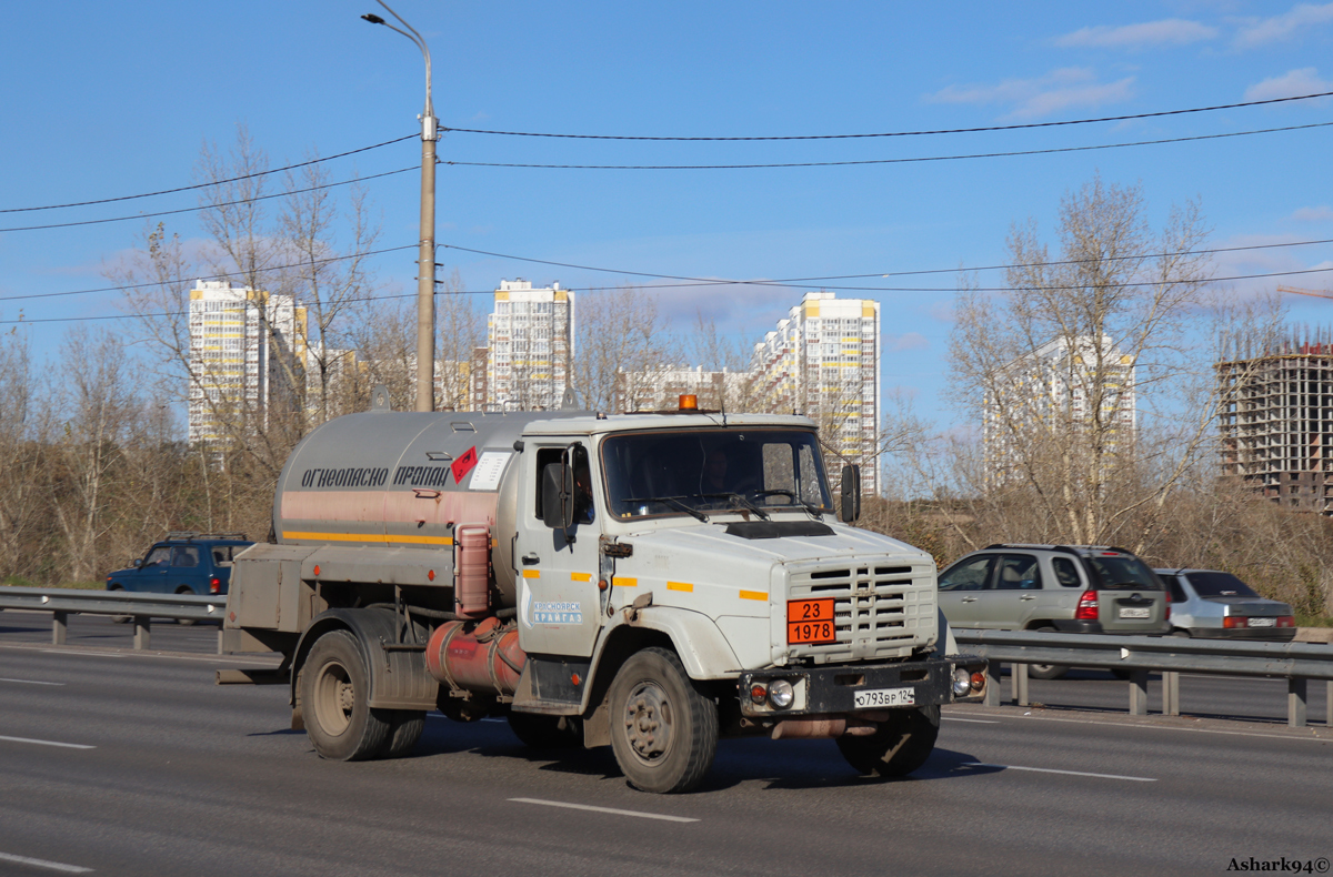 Красноярский край, № О 793 ВР 124 — ЗИЛ-433362