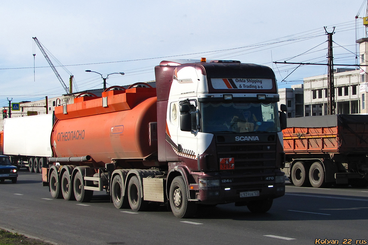 Краснодарский край, № С 939 ЕВ 123 — Scania ('1996) R124G