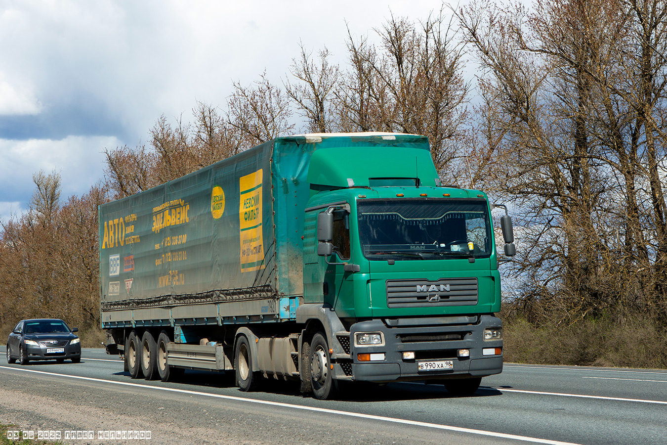 Санкт-Петербург, № В 990 ХА 98 — MAN TGA 18.360