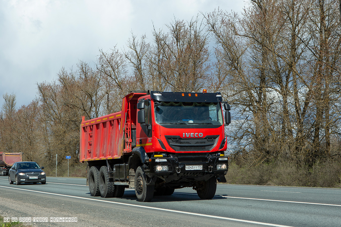 Санкт-Петербург, № О 045 ТТ 174 — IVECO-AMT Trakker ('2013)
