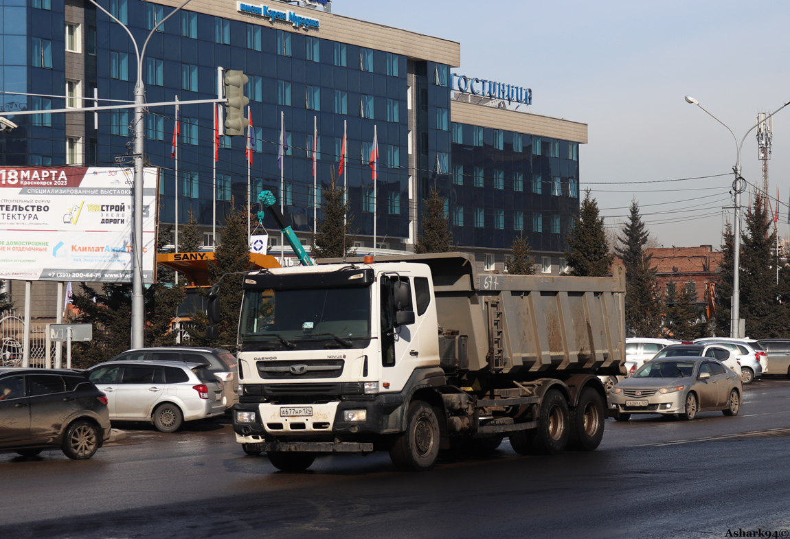 Красноярский край, № А 677 НР 124 — Daewoo Novus