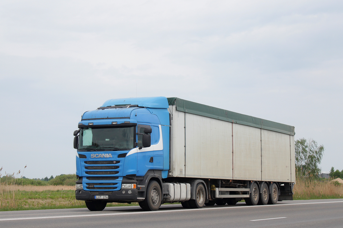 Литва, № LUT 214 — Scania ('2013) R410