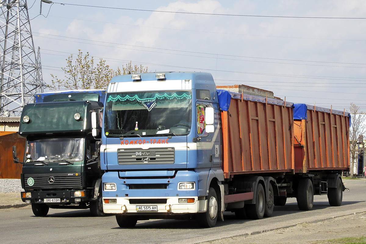 Днепропетровская область, № АЕ 5375 АН — MAN TGA 26.480