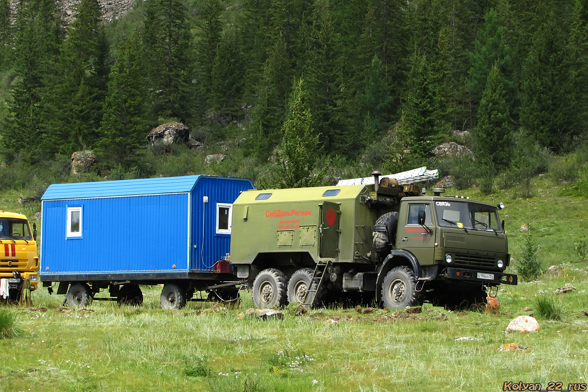 Новосибирская область, № Е 196 КА 154 — КамАЗ-43101