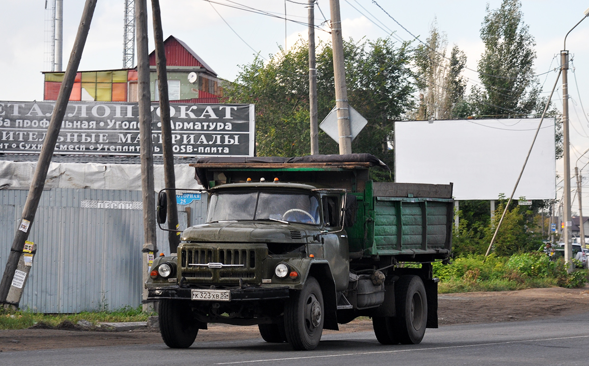 Омская область, № К 323 ХВ 55 — ЗИЛ-495710