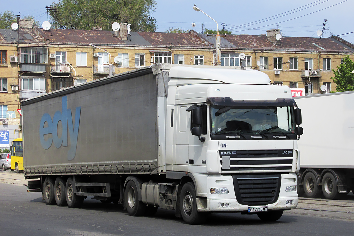 Болгария, № CA 7913 MT — DAF XF105 FT