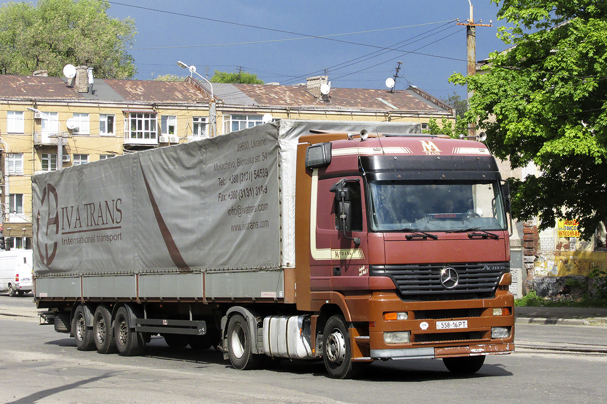 Закарпатская область, № 558-16 РТ — Mercedes-Benz Actros ('1997) 1840