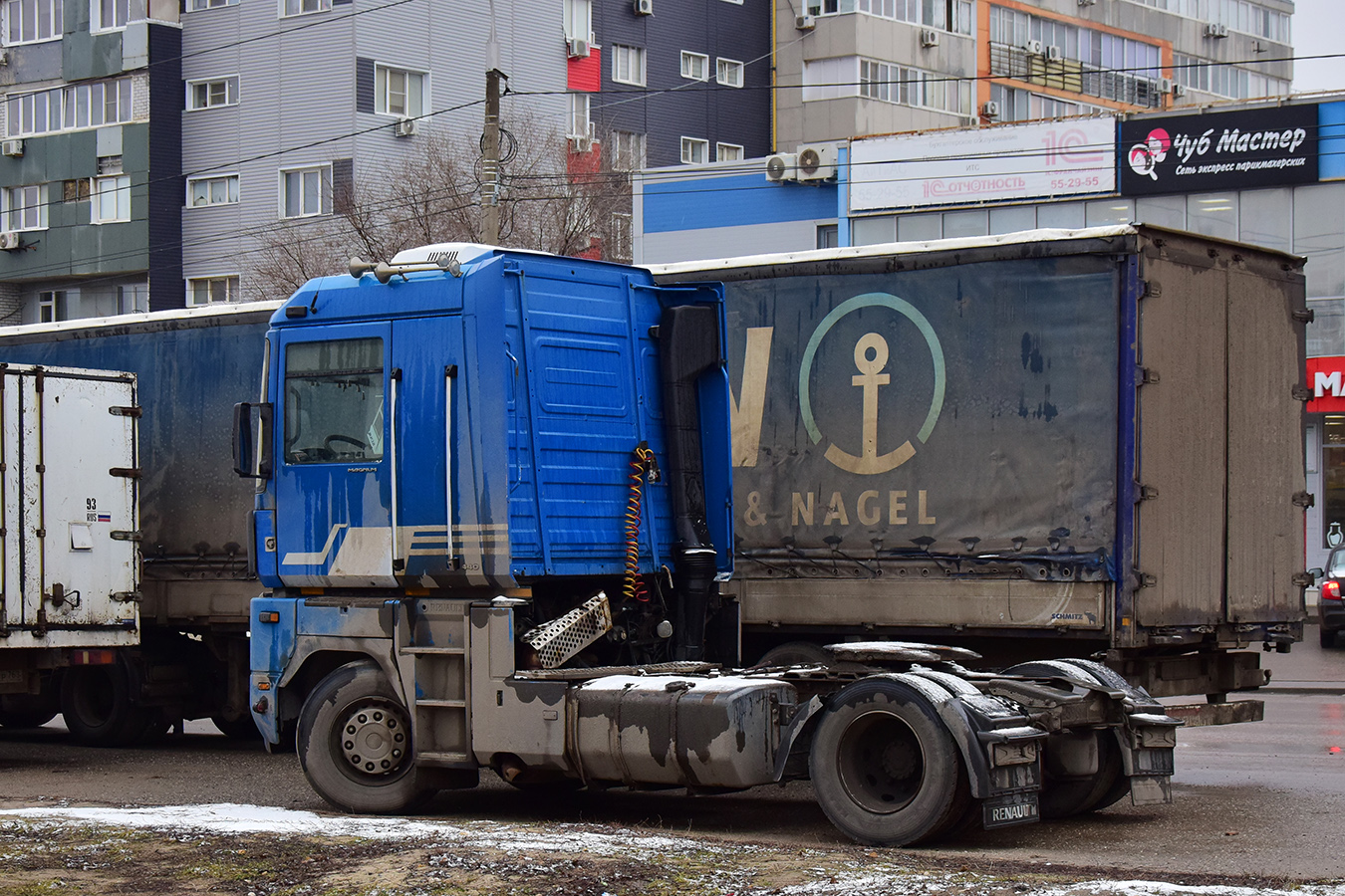 Волгоградская область, № Е 596 МН 134 — Renault Magnum Integral ('1997)