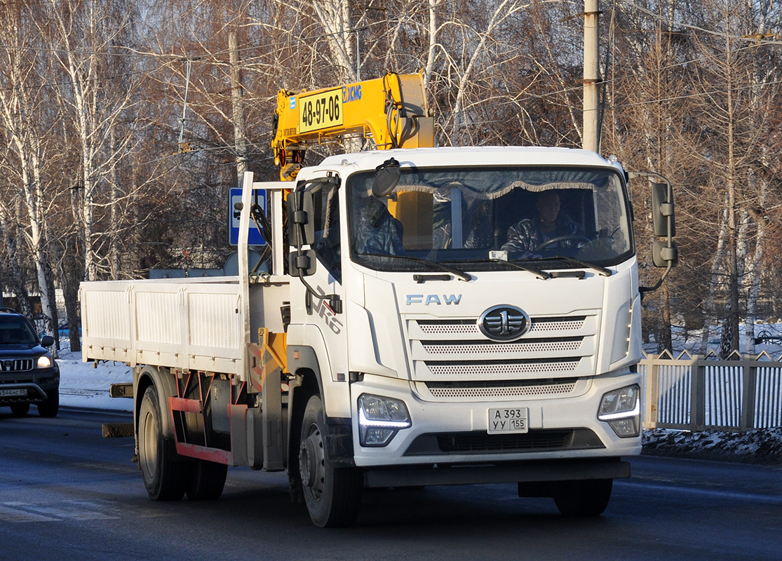Омская область, № А 393 УУ 155 — FAW JK6 (общая модель)