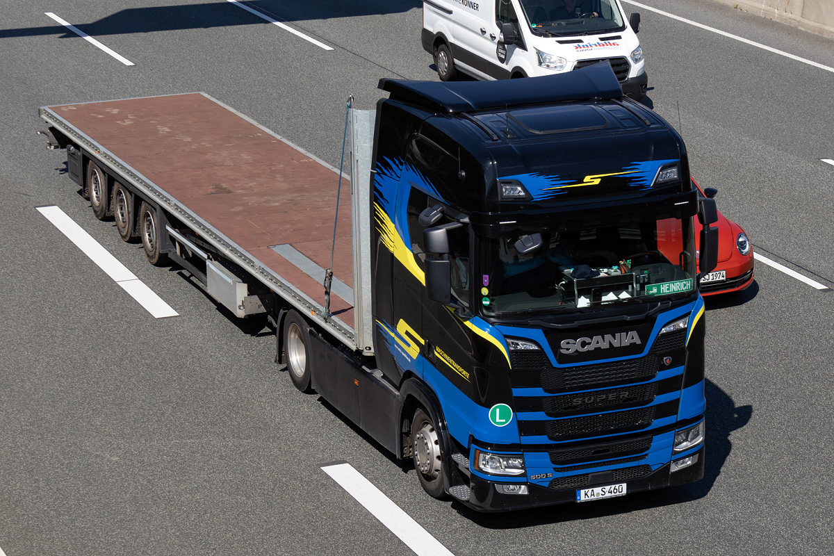 Германия, № KA-S 460 — Scania ('2016) S500