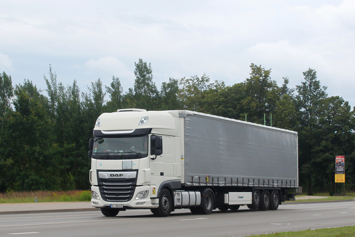 Польша, № BI 486GE — DAF XF Euro6 FT