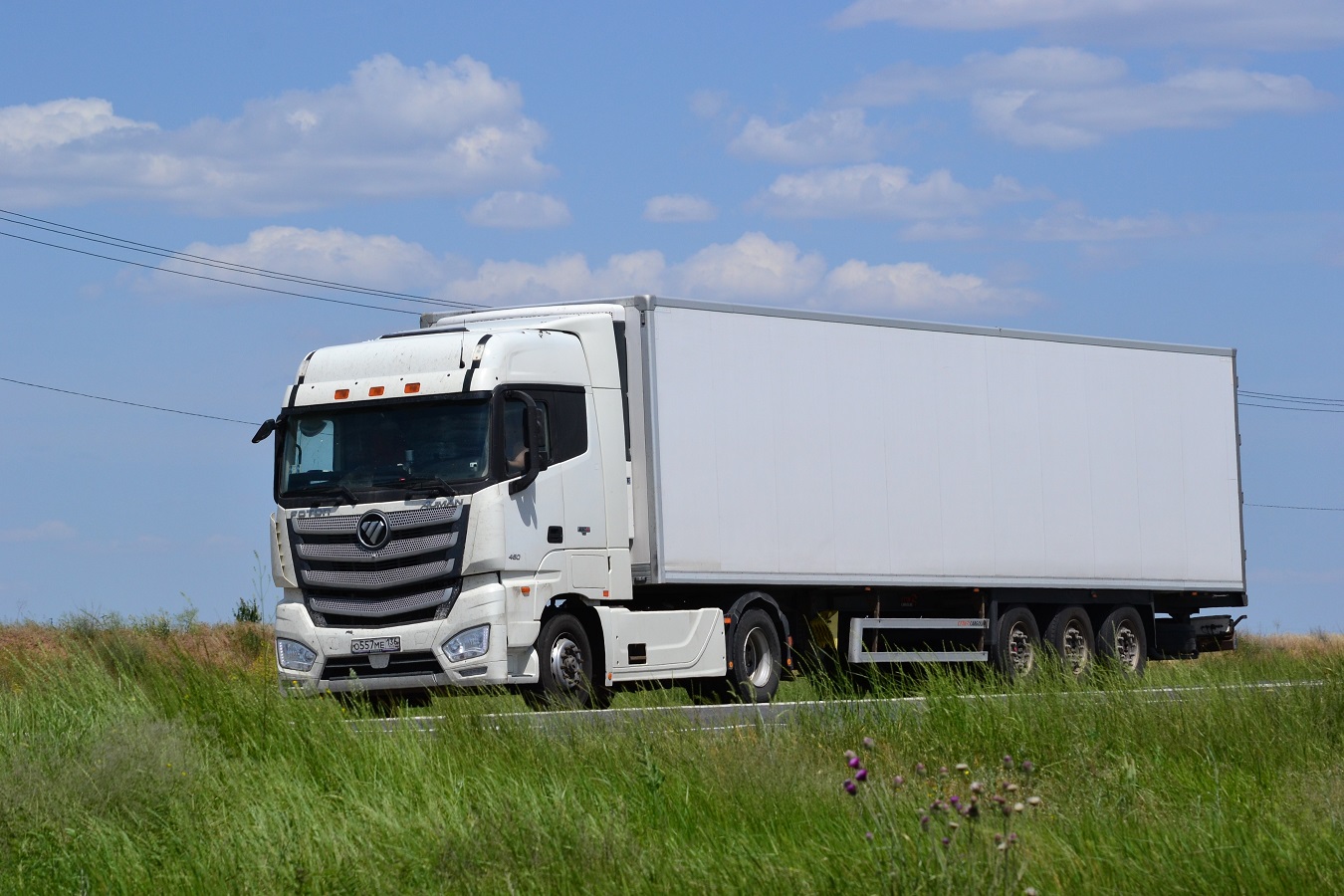 Воронежская область, № О 557 МЕ 136 — Foton Auman EST / EST-A (H5) BJ4189
