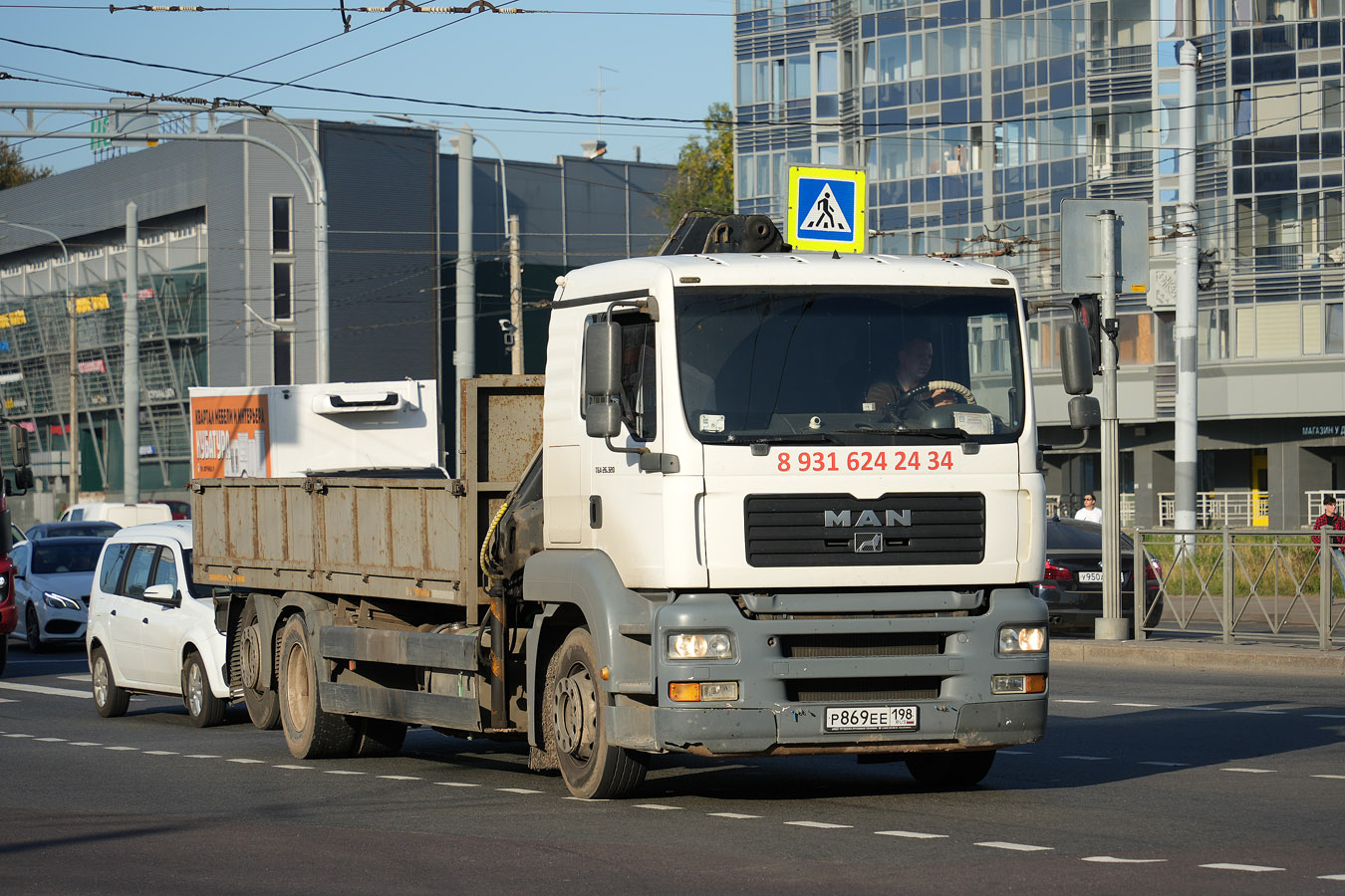 Санкт-Петербург, № Р 869 ЕЕ 198 — MAN TGA (общая модель)