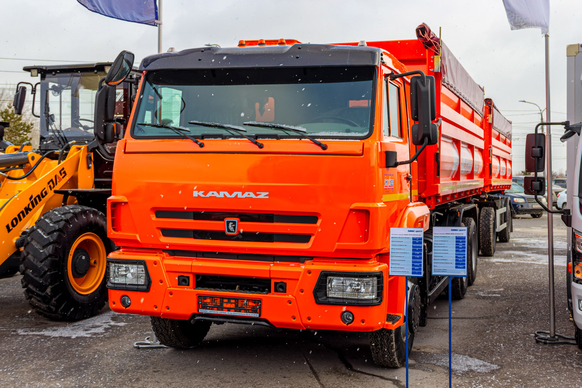 Омская область, № (55) Б/Н 0054 — КамАЗ-65115-50; Новая техника (Омская область)