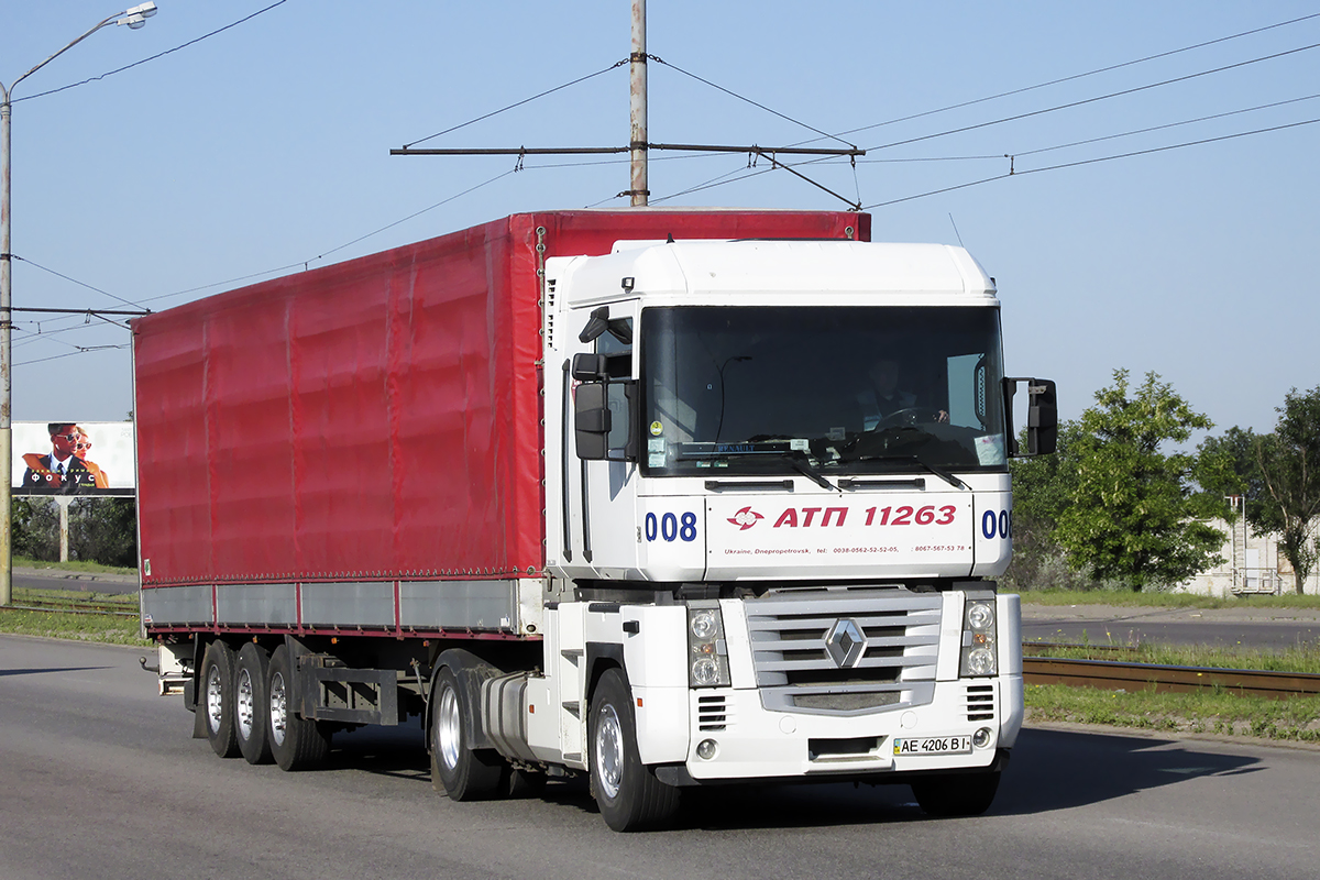 Днепропетровская область, № АЕ 4206 ВІ — Renault Magnum E-Tech ('2001)