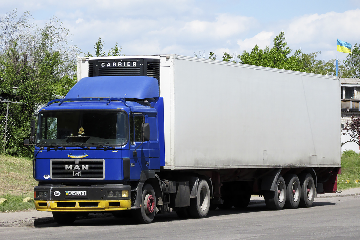 Днепропетровская область, № АЕ 4108 НІ — MAN F2000 19.xxx (общая)