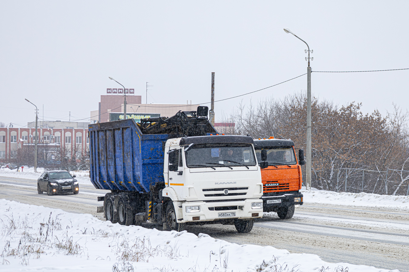 Свердловская область, № М 583 АК 196 — КамАЗ-65115-A5(48)