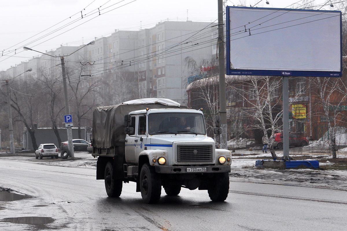 Омская область, № У 733 АН 55 — ГАЗ-33088 «Садко»